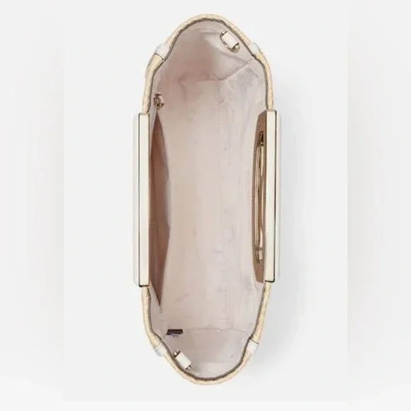 NWT!!!! Kate Spade Alexia Straw Crossbody Clutch - Picture 3 of 7